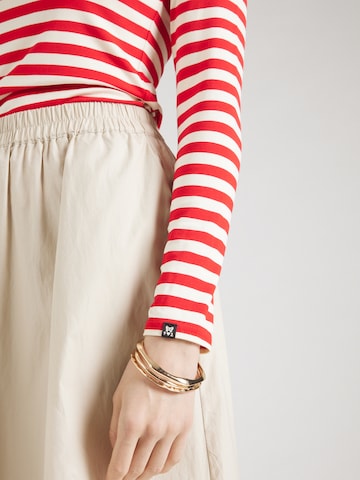 Blutsgeschwister - Camisa 'Sweet Sailorette' em vermelho