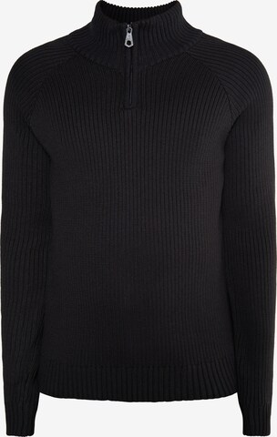 DreiMaster Vintage Sweater in Black: front