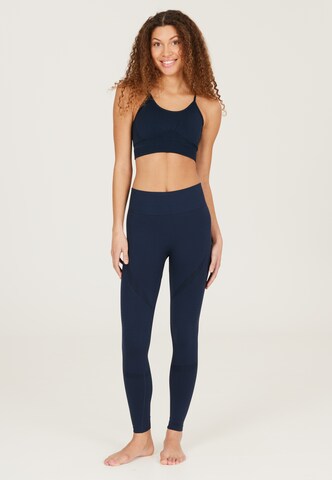 Skinny Pantaloni sportivi 'Nagar' di Athlecia in blu