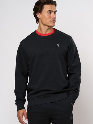 Pull-over 'Tais' U.S. POLO ASSN. en noir : devant