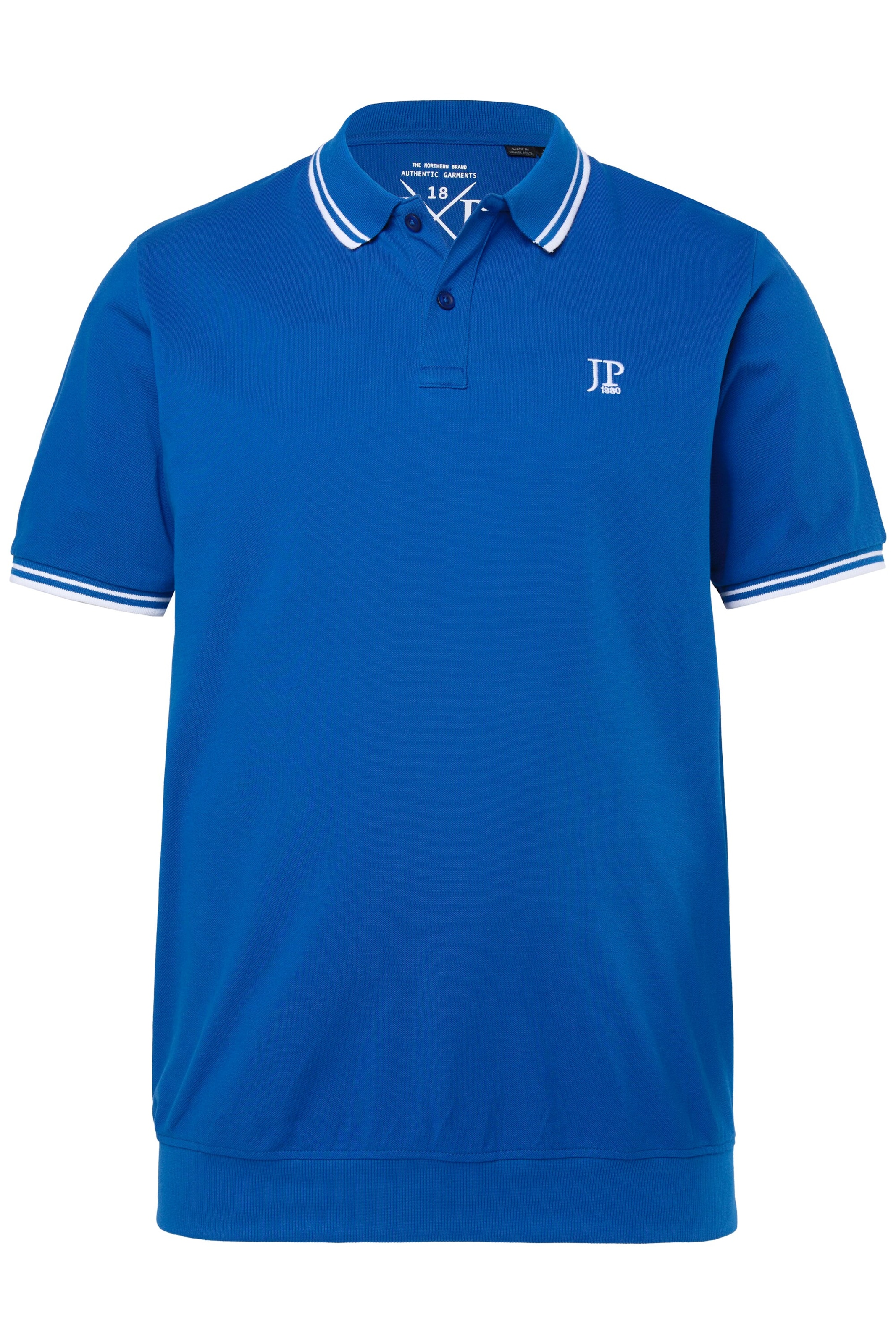 JP1880 Poloshirt in Blau: Vorderseite