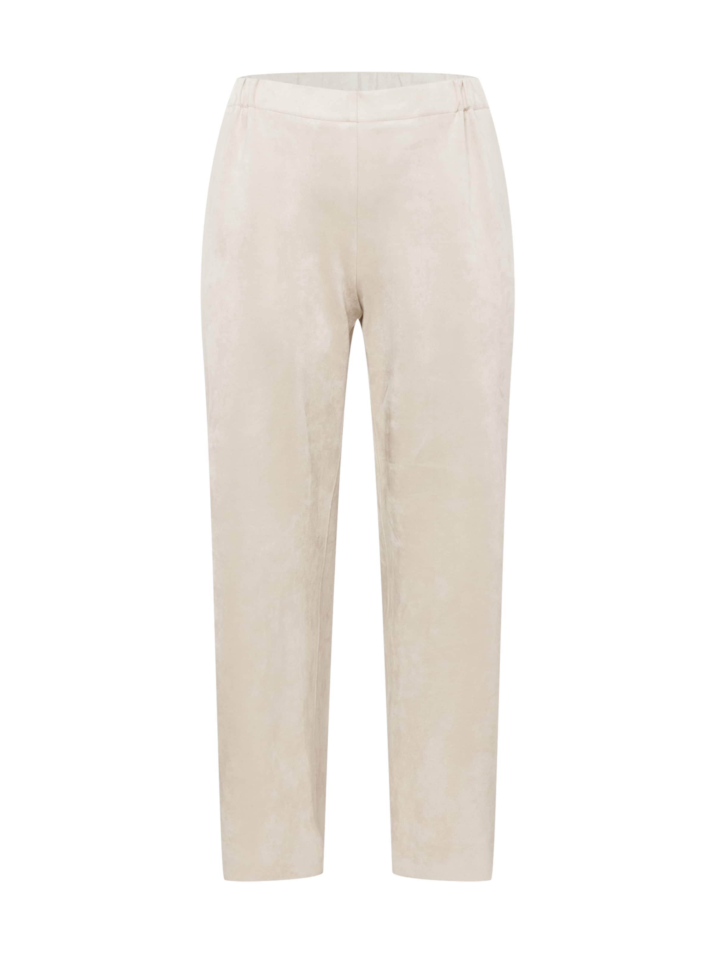 Loosefit Pantalon 'OBOE' Persona by Marina Rinaldi en beige : devant