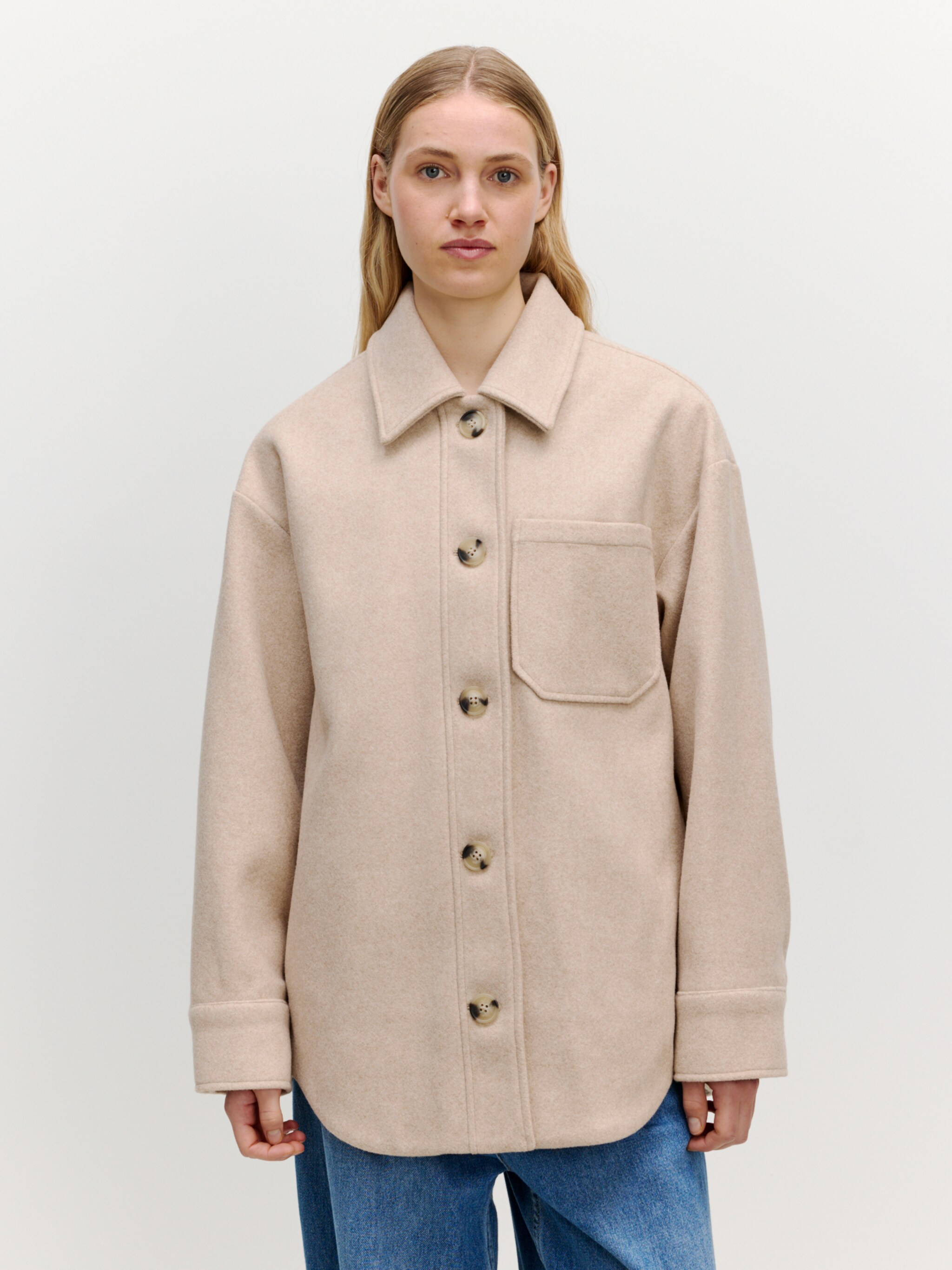 EDITED Producten Tussenjas 'Dany' Beige