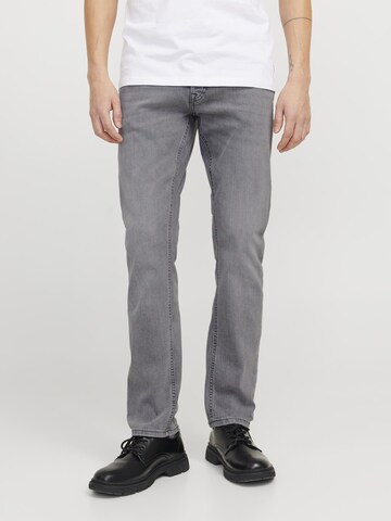 JACK & JONES Slim fit Jeans 'JJGlenn JJOriginal' in Grey: front