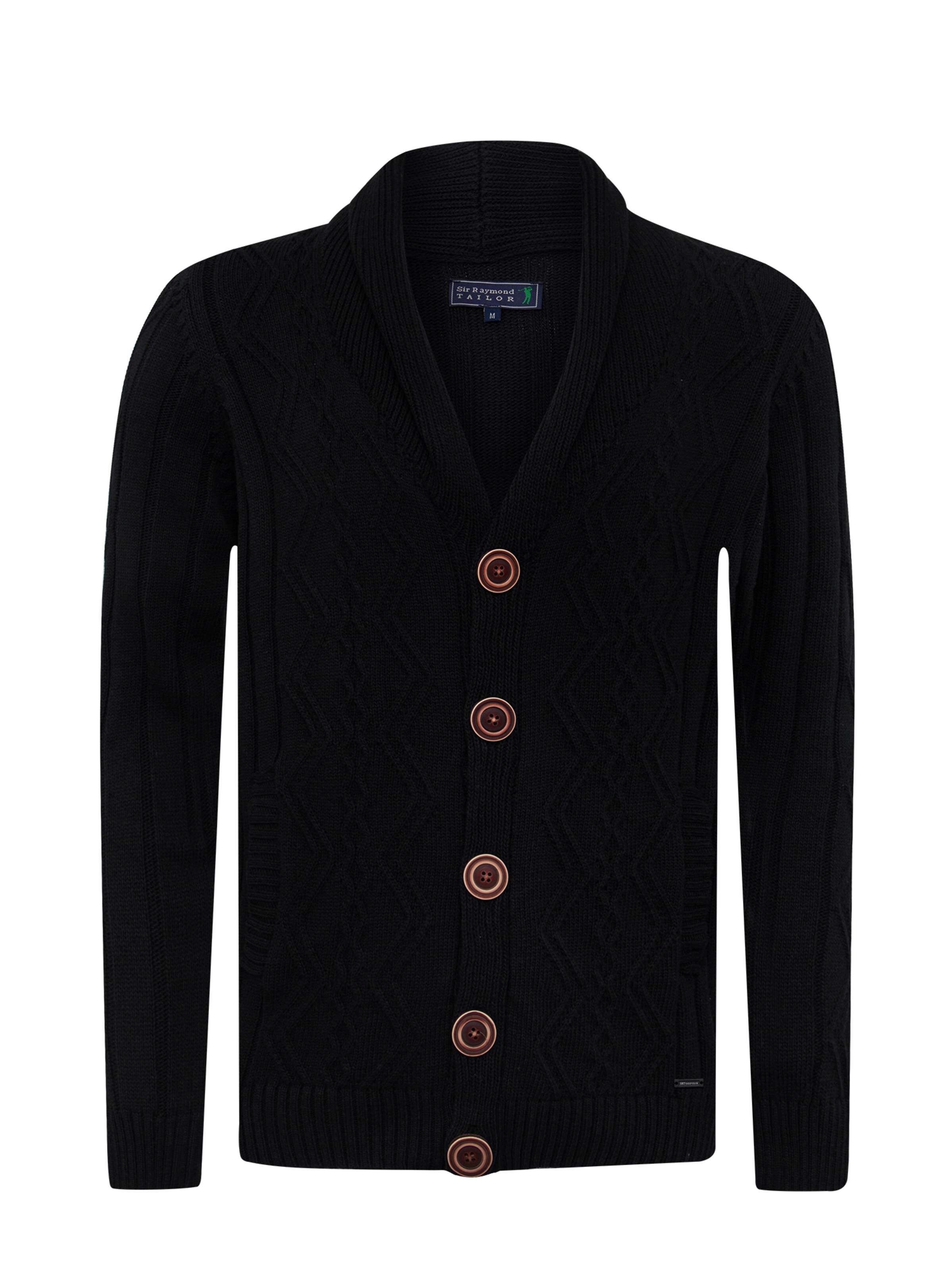 Sir Raymond Tailor Knit Cardigan Delhi in Anthracite ABOUT YOU