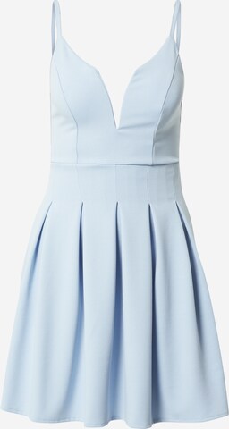 WAL G. Φόρεμα κοκτέιλ 'YELDA' σε μπλε: μπροστά
