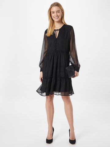 SISTERS POINT - Vestido camisero 'ULIA' en negro