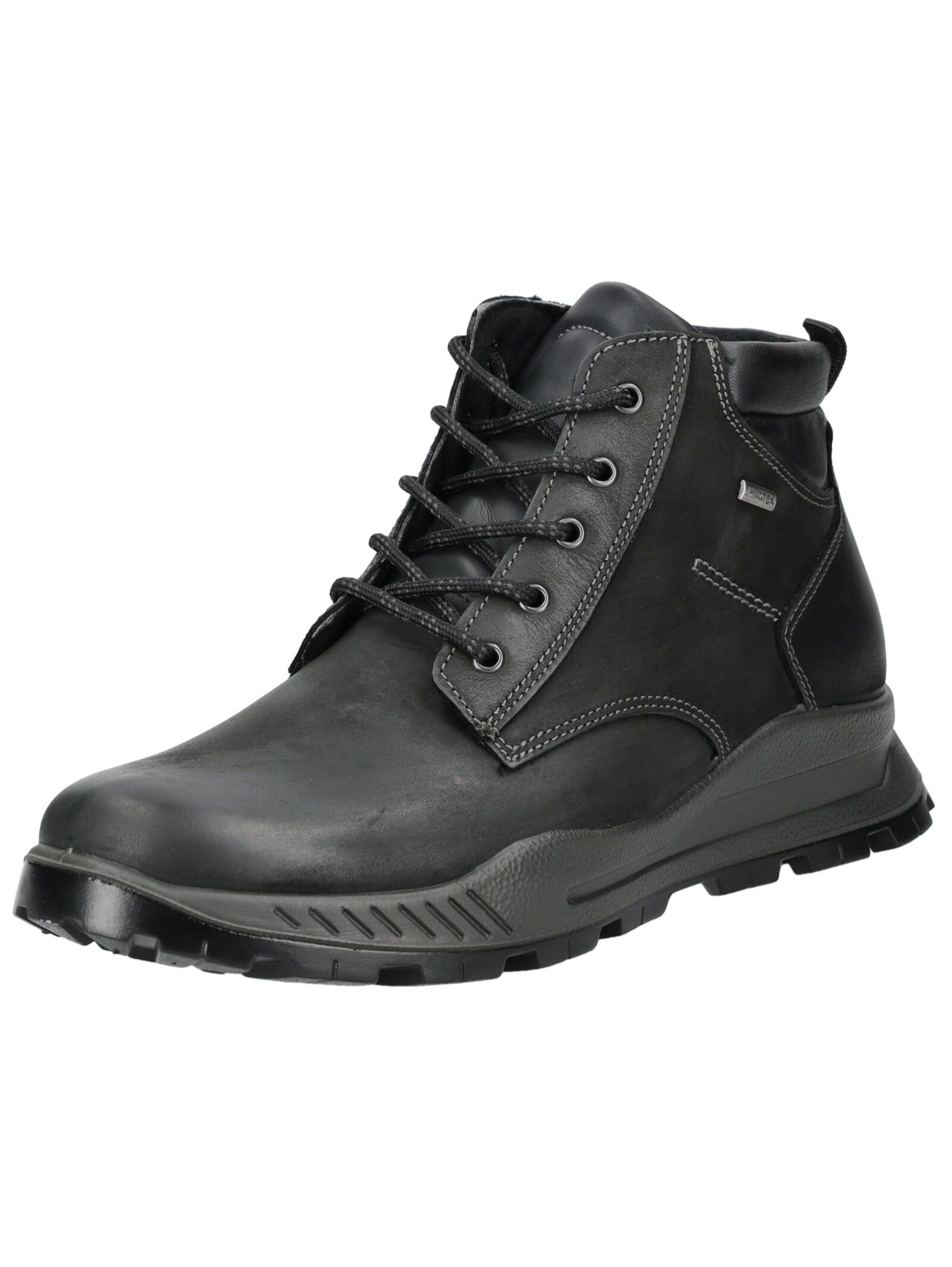 IMAC Lace-up boot in Black: front