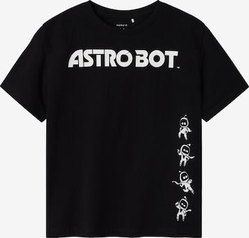 NAME IT - Camiseta 'PlayStation' en negro: frente