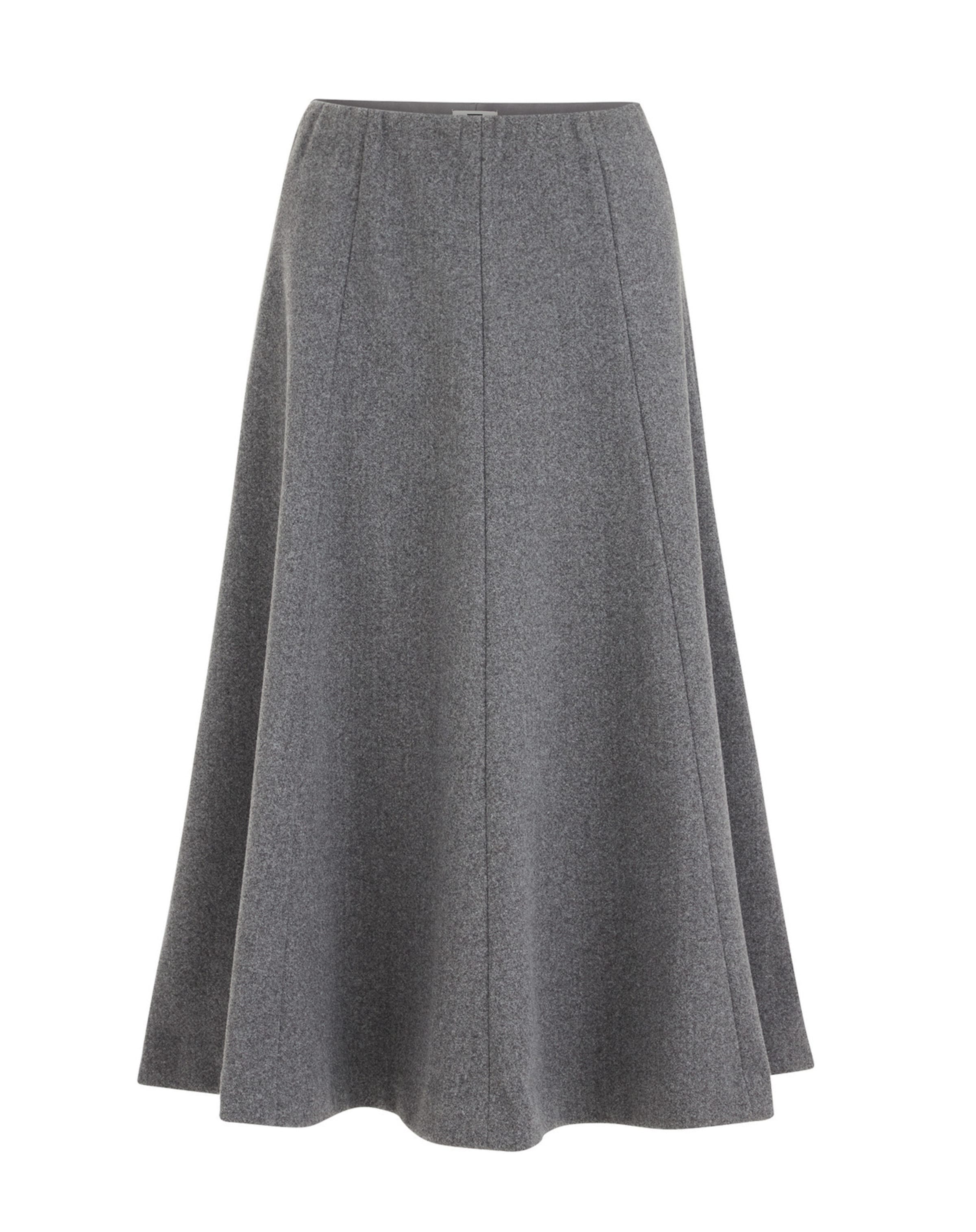 WE Fashion - Falda en gris: frente