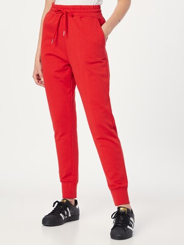 NÜMPH Zúžený Kalhoty 'NIKOLA' – červená: přední strana