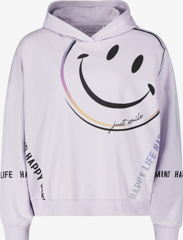 Betty Barclay Sweatshirt in Purple: front