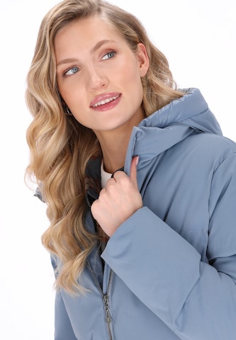 DreiMaster Vintage Wintermantel in Blauw