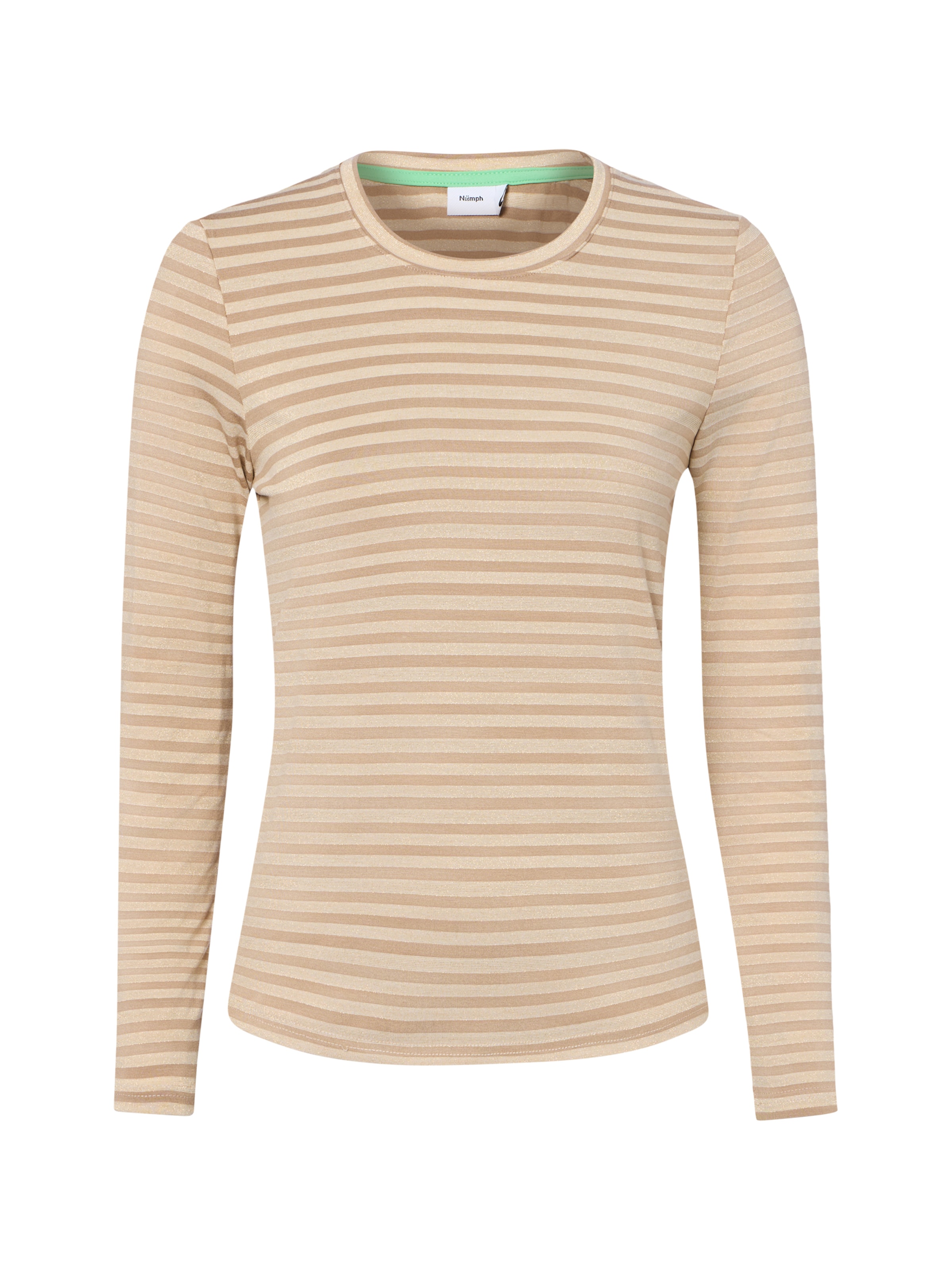 T-shirt 'Rixie' NÜMPH en beige : devant