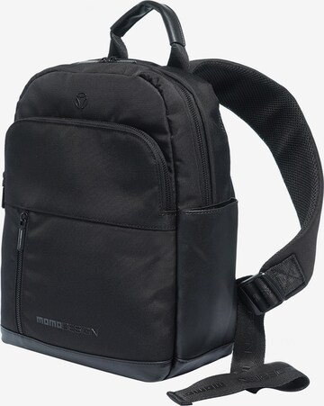 Momo Design Backpack in Black: front