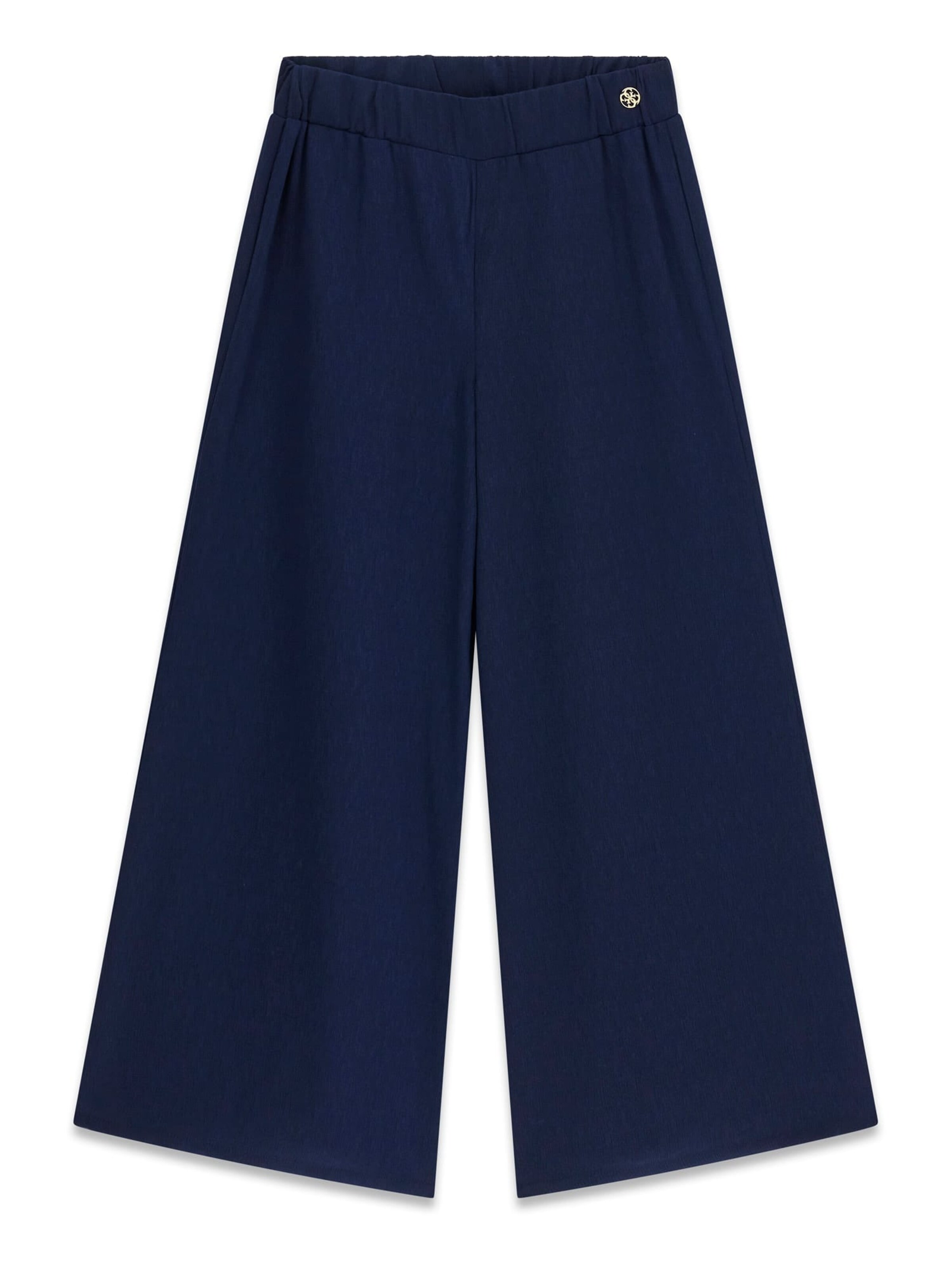 GUESS Wide leg Pants in Blue: front