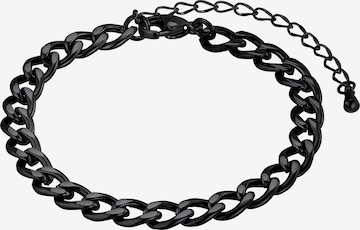 Bracelet 'Keanu' Heideman en noir : devant