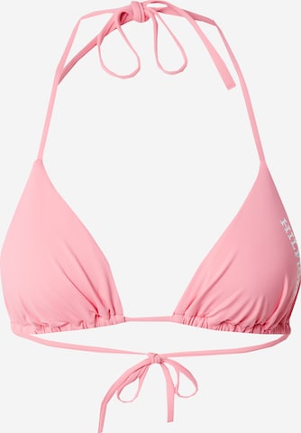 Triangle Hauts de bikini Tommy Hilfiger Underwear en rose : devant