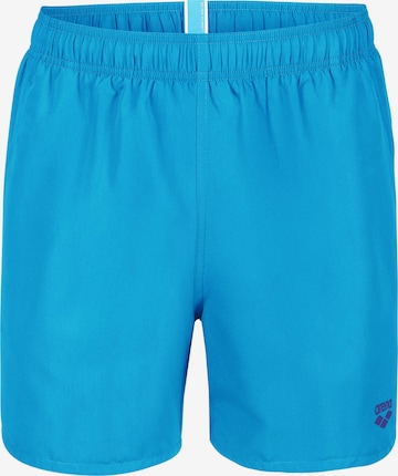 ARENA Swimming Trunks 'Fundamentals' in Blue: front