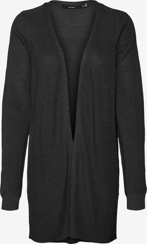 VERO MODA Knit cardigan 'NEWLEXSUN' in Black: front