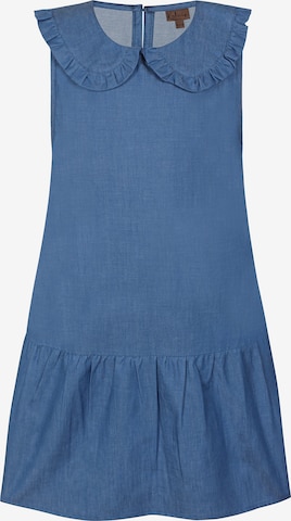 Kids Up Dress in Blue: front