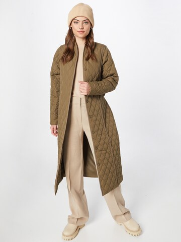 BRUUNS BAZAAR Between-Seasons Coat 'Azami Dezza' in Green