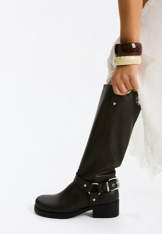 Stivale da cowboy di Bershka in marrone