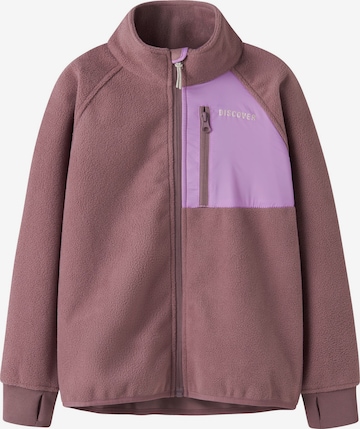 Veste en polaire 'NKNMove03' NAME IT en violet : devant