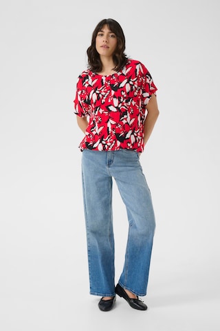 Kaffe Blouse 'KAAmber' in Rood