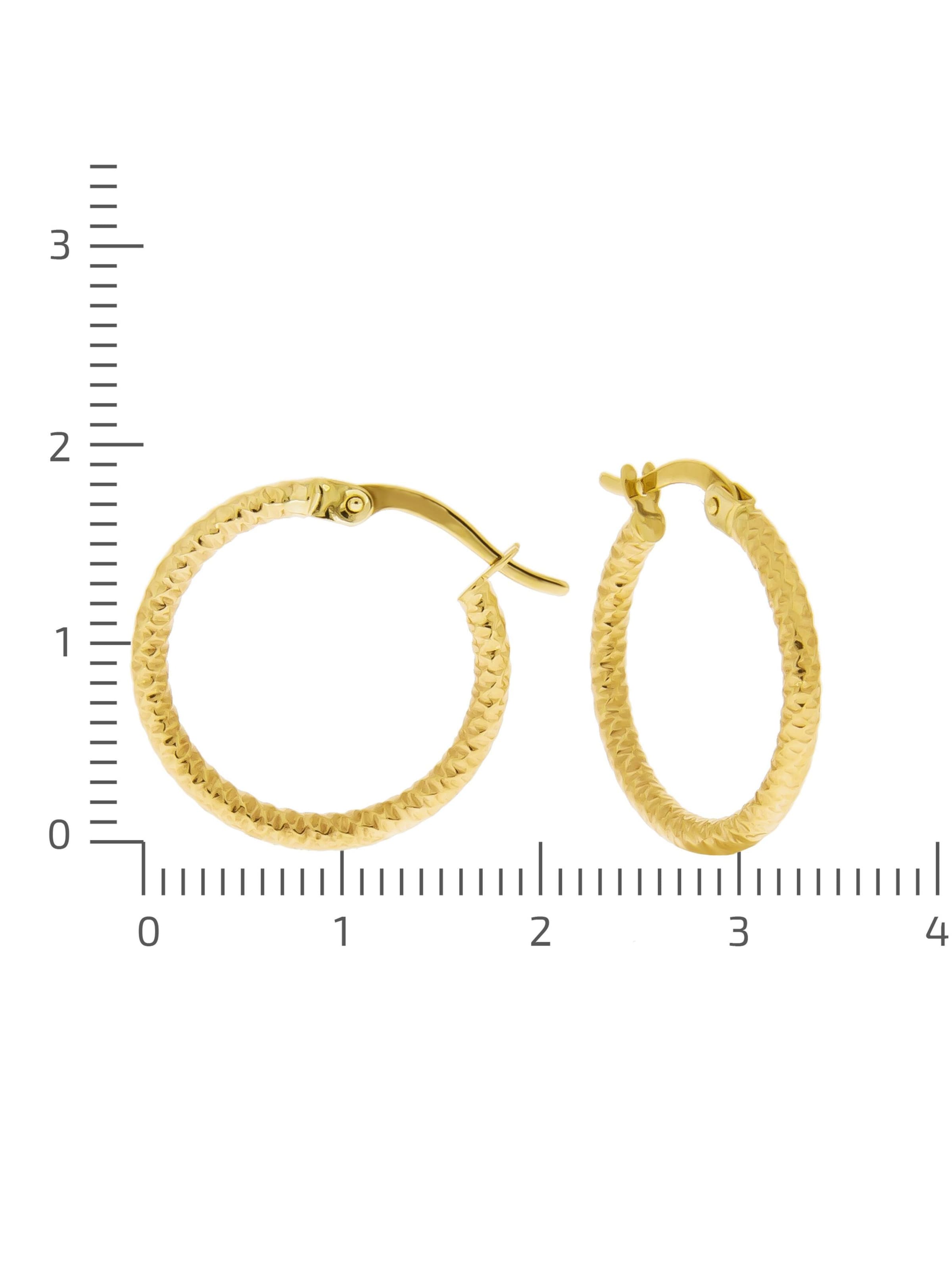 Fascination by Ellen K. Earrings in Gold: front