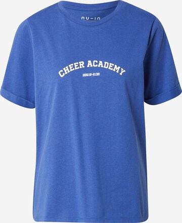 NU-IN Μπλουζάκι 'Academy' σε μπλε: μπροστά