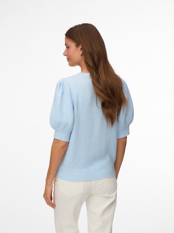 VERO MODA Knit Cardigan 'VMDOFFY' in Blue