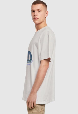 Merchcode Shirt 'For The Best Dad Heavy' in Grijs