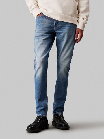 Calvin Klein Jeans Slimfit Jeans in Blau: Vorderseite
