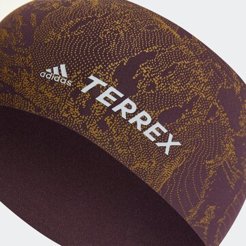 ADIDAS TERREX Athletic Headband in Red