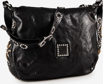 Campomaggi Umhängetasche 'Nada' in Schwarz: Vorderseite