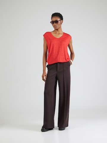 PIECES - Camiseta 'PCBillo' en rojo