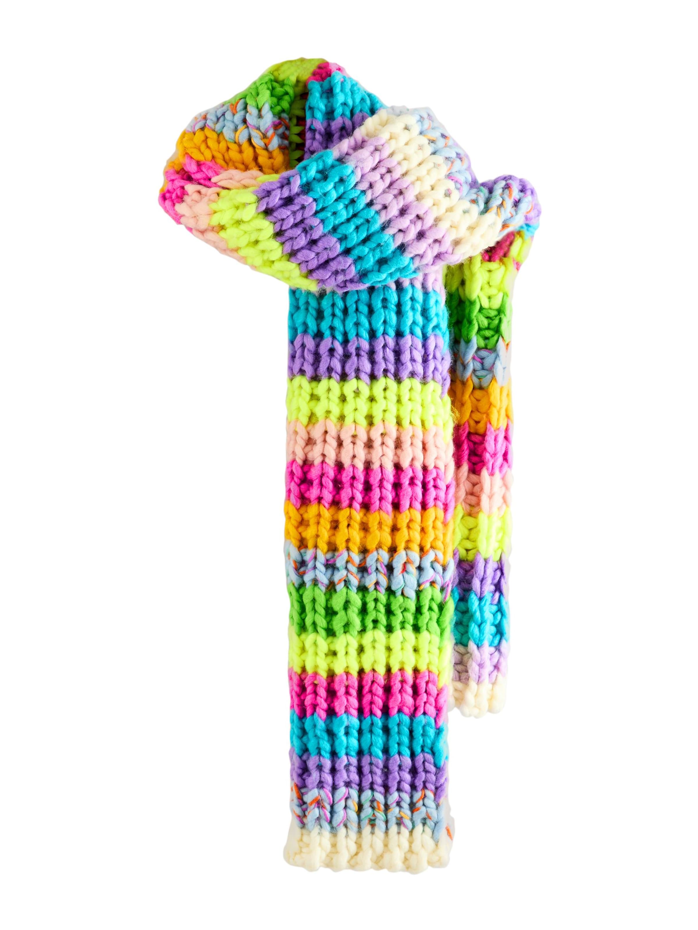 Next Cachecóis em azure / verde relva / roxo / rosa, Vista do artigo