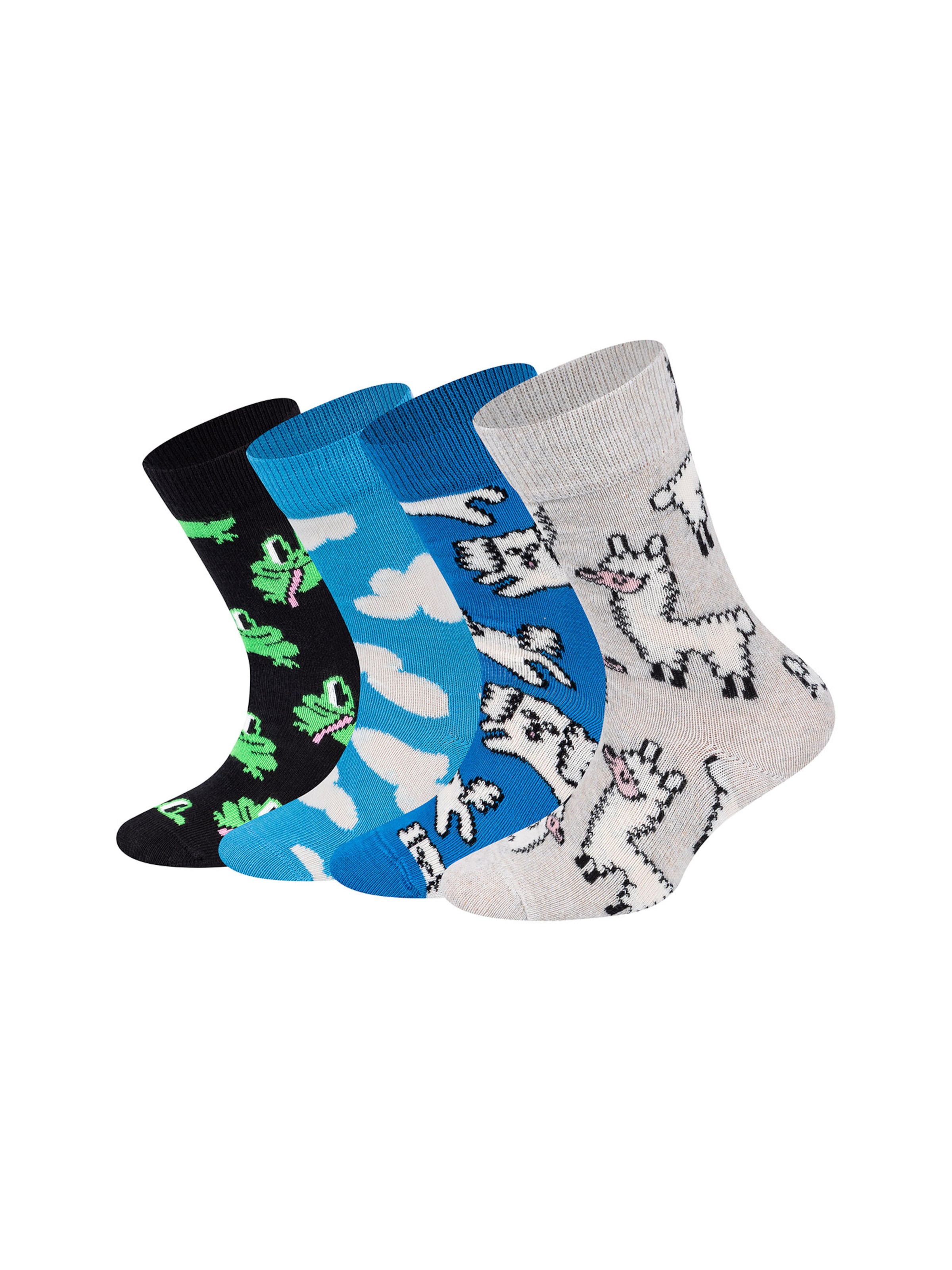 Happy Socks Sokker 'Farm Animals' i blandingsfarvet: forside