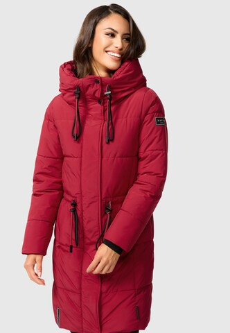 NAVAHOO - Abrigo de invierno 'Zuckertatze XIV' en rojo