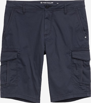 TOM TAILOR Loose fit Cargo trousers in Blue: front