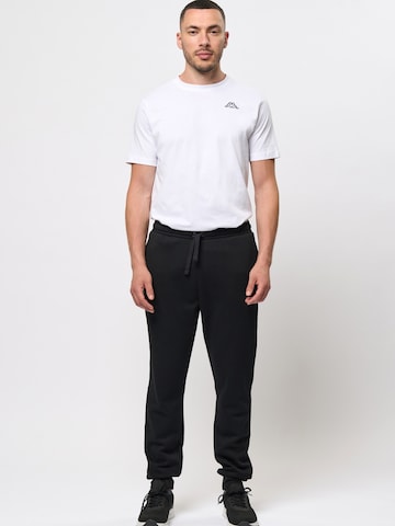 KAPPA Regular Pants 'KMLogo Caseri' in Black