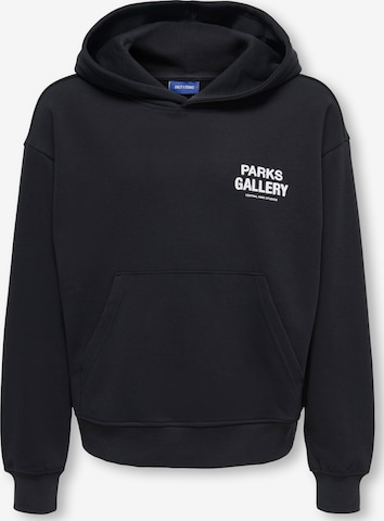Only & Sons Junior Collegepaita 'OSJTURNER PARKS GALLERY' värissä musta: etupuoli
