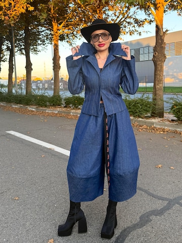 IUnique - Chaqueta de entretiempo 'Denim jacket' en azul