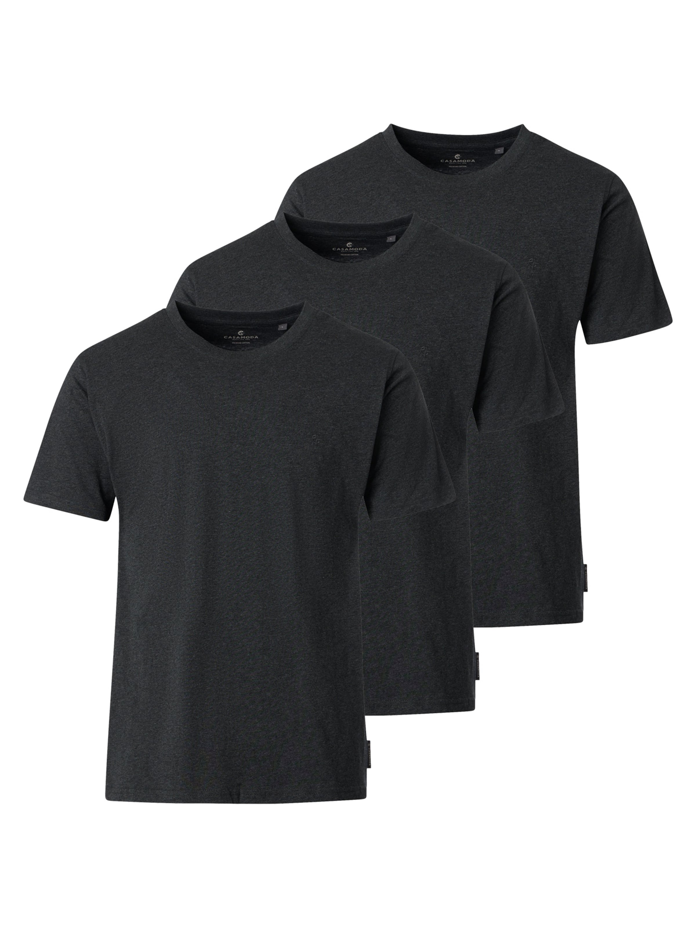 CASAMODA Shirt 'Basic'‌‌‌‌‌‌ in Grau: Vorderseite