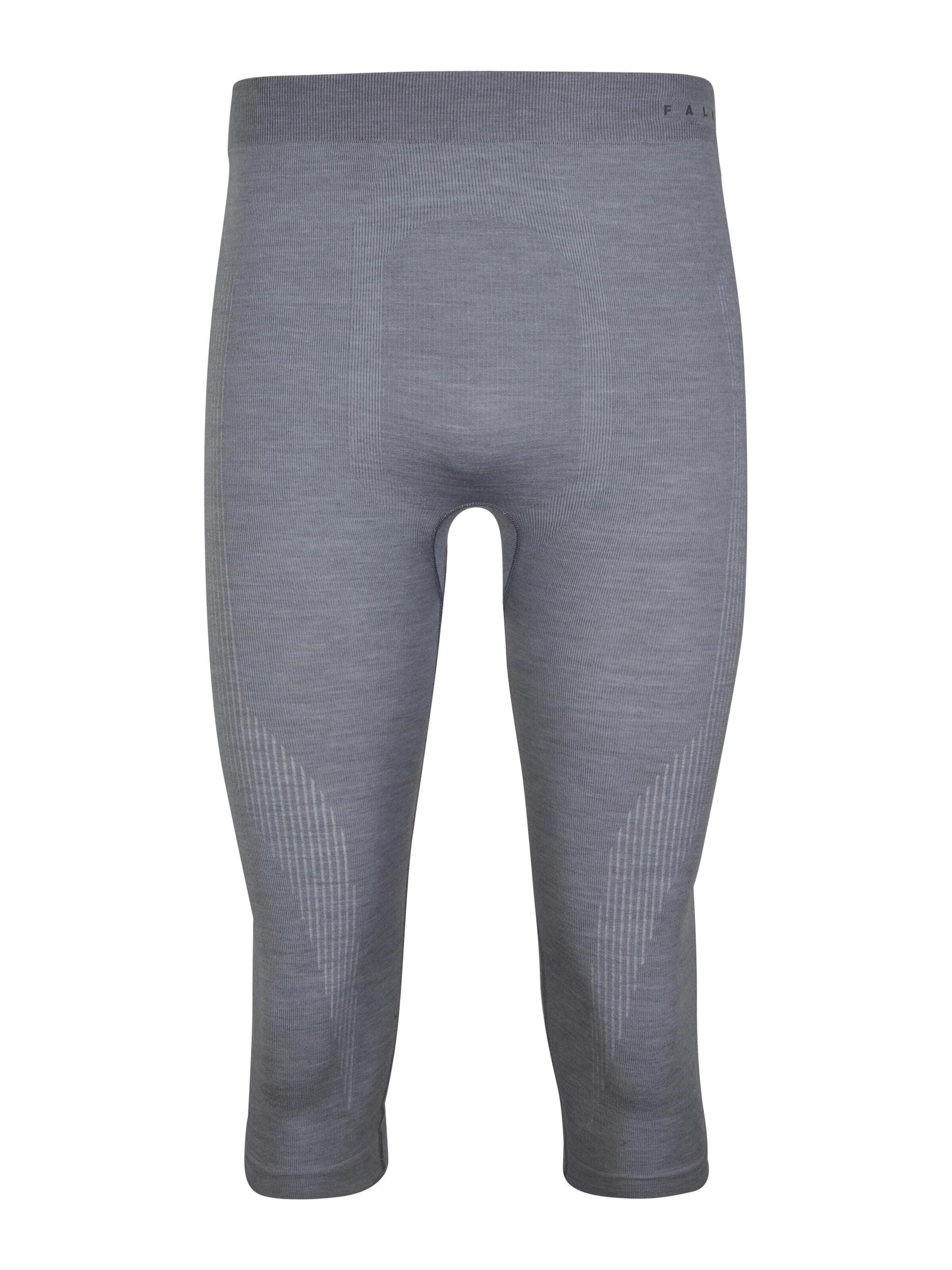 FALKE Regular Workout Pants '3/4' in Grey