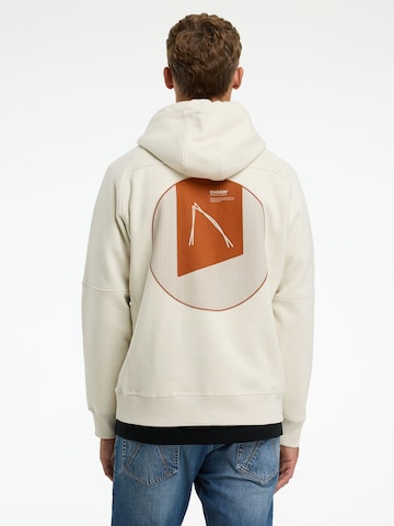 CHASIN' Sweatshirt 'Knox Hood' in Weiß