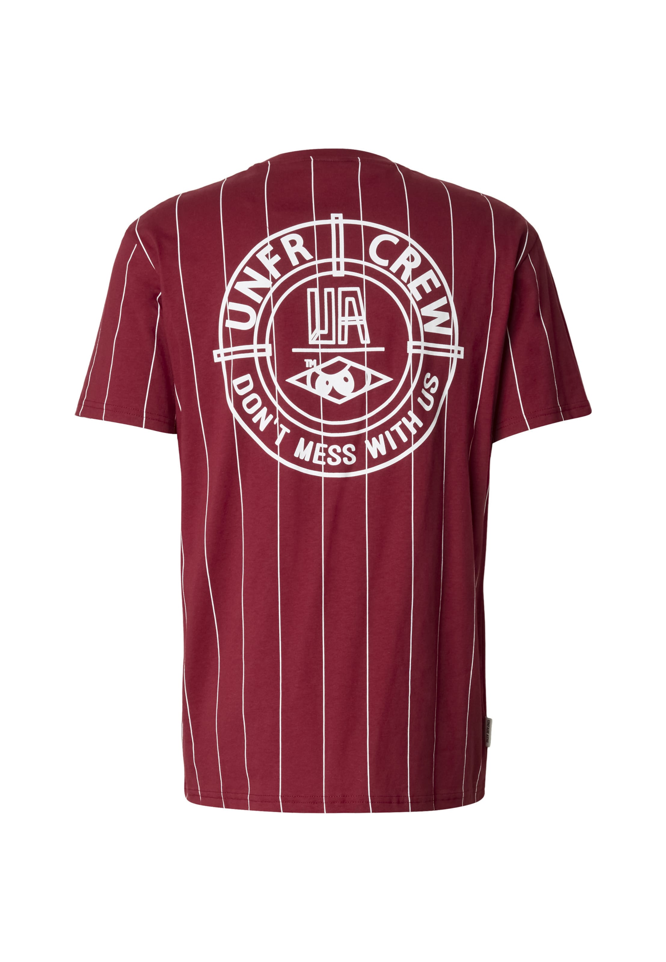Unfair Athletics Shirt 'DMWU BP' in Rood