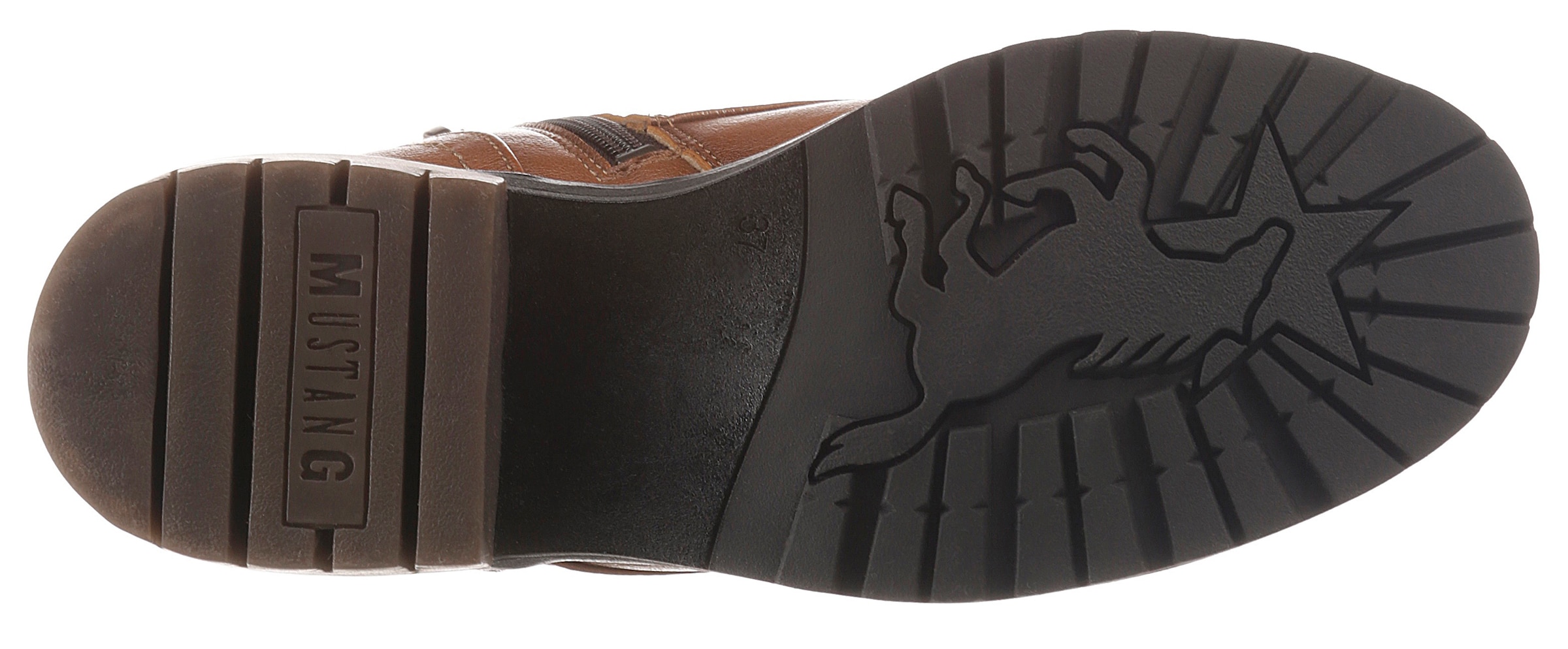 Stivaletto stringato di MUSTANG in marrone