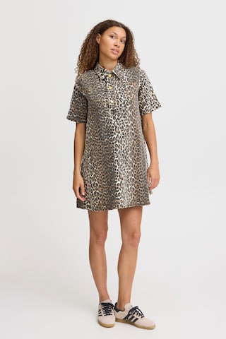 Pulz Blousejurk 'JANNAH ' in Bruin